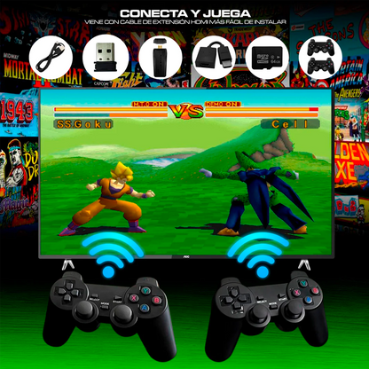 Consola de Videojuegos GameStick 4K - 3000 Juegos Retro